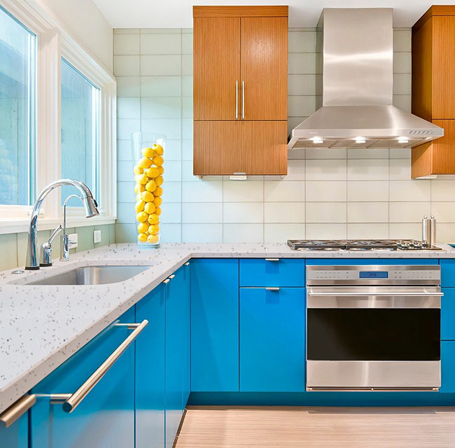 HJ-6605(单色)石英石实拍