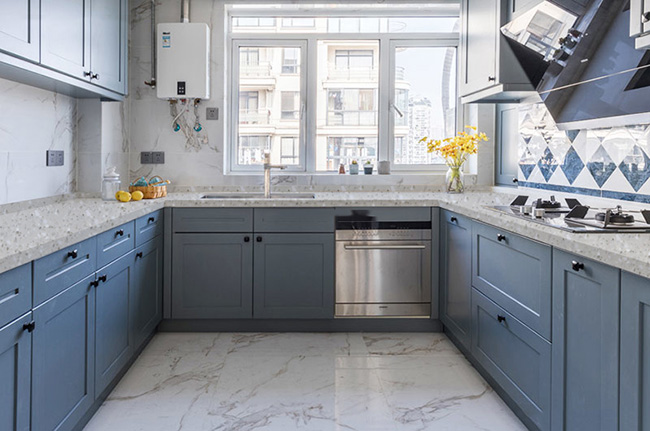 HJ-6682(水晶)石英石实拍