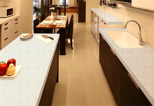 HJ-6611(单色)石英石实拍