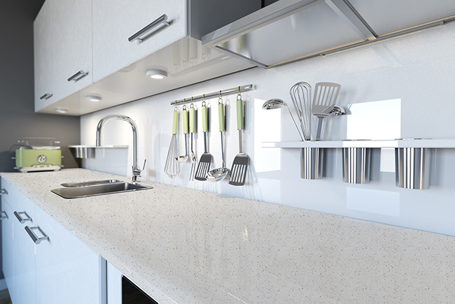 HJ-6659(单色)石英石实拍