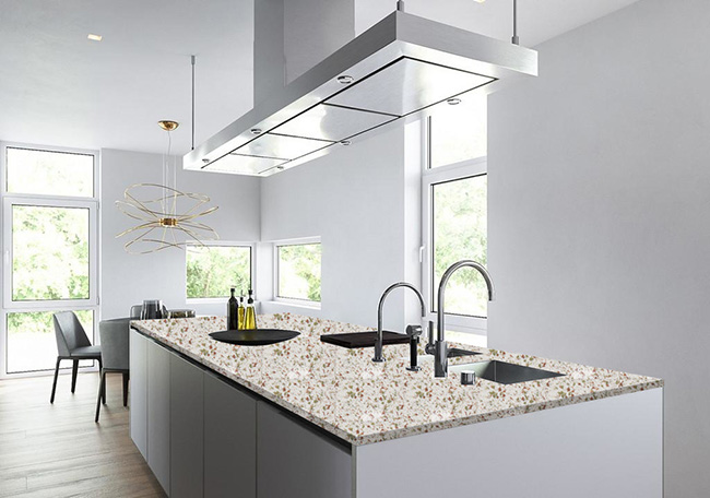 HJ-5522(双色)石英石实拍