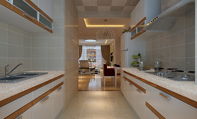 HJ-6618(双色)石英石实拍