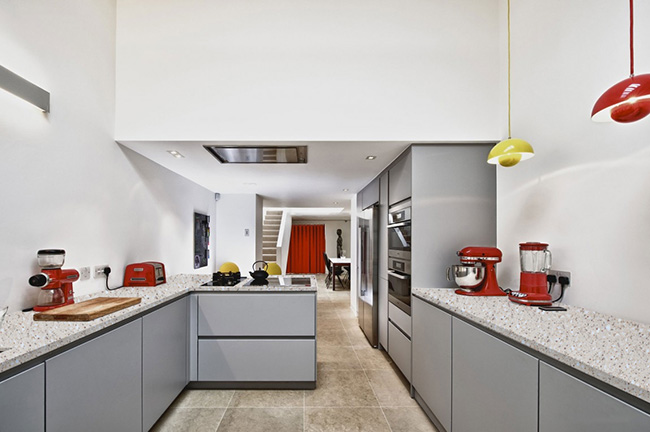 HJ-6615(双色)石英石实拍